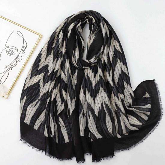 2024 Spring And Autumn Winter New Cotton And Hemp Long Thin Scarf Travel Versatile Sunscreen Warm Shawl For Women