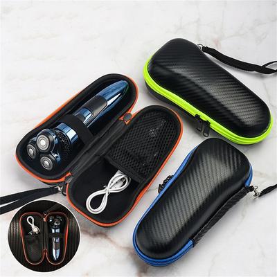 Portable EVA Electric Shaver Storage Box Travel Shaver Carrying Case Protective Storage Bag Shockproof Razor Organizer for Men