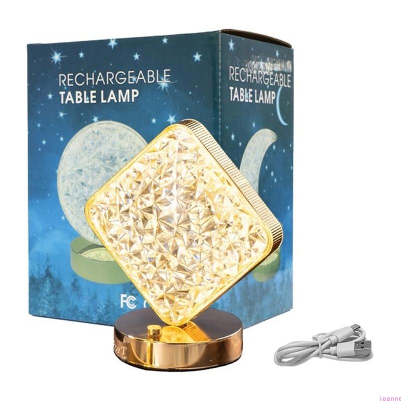 Portable Wireless Nightstand Lamp with 3D Holographical Design and Soft Glowing Atmosphere Light Suitable for Kids Room