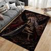 Dark Angel Warrior Design Carpet suitable as a non-slip mat for the living room or bedroom sofa