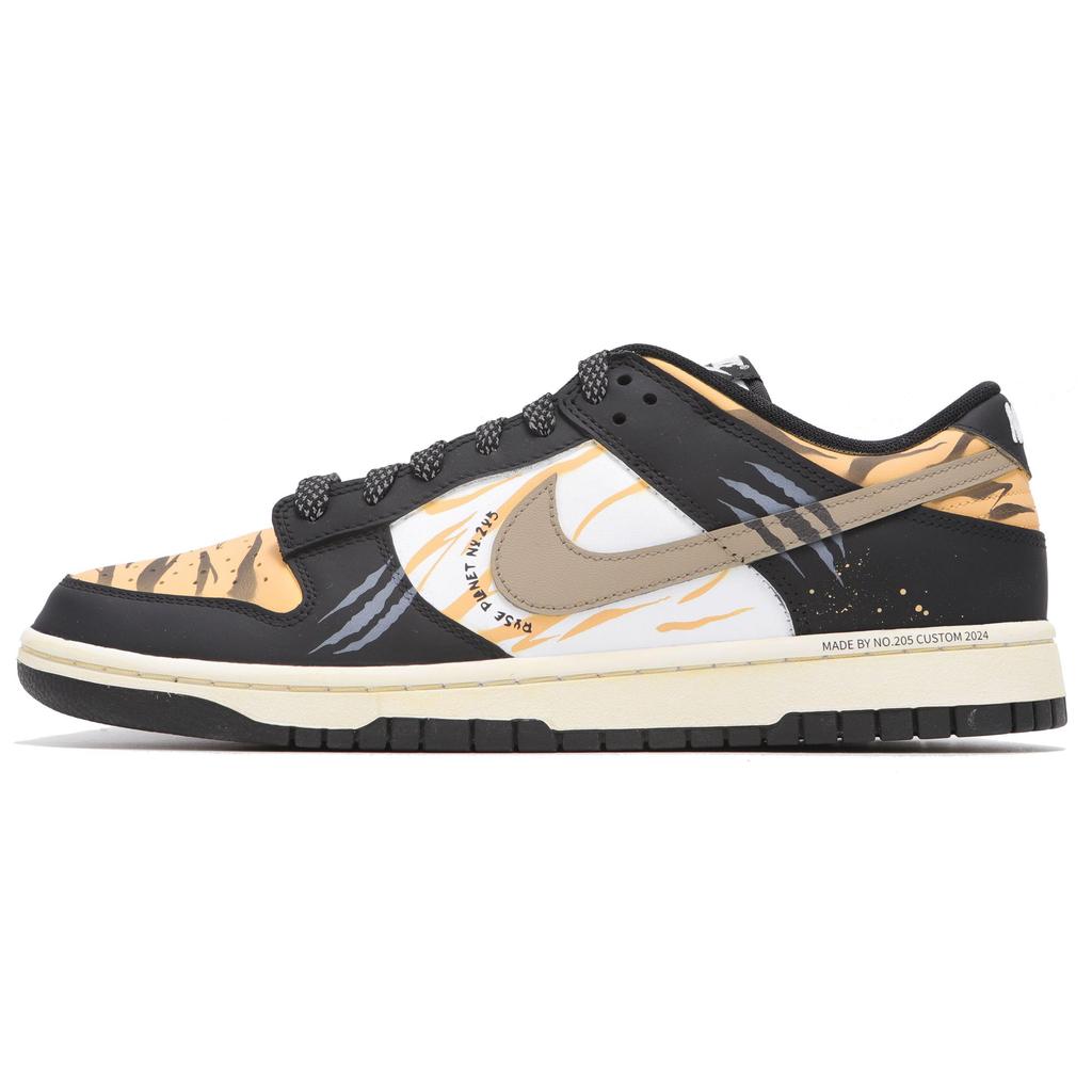 Nike Dunk Abrasion Resistant Abrasion Resistant Low top Skateboard Shoes Unisex HF5441-100(Teamfour-)