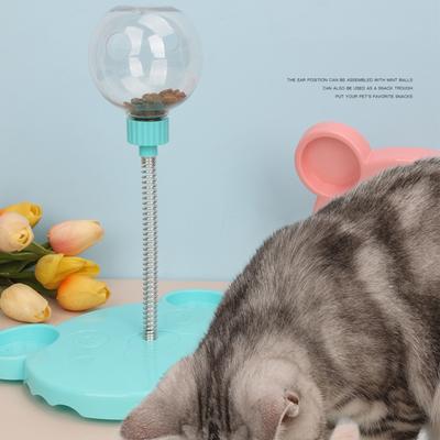 Funny Creative Pet Cat Puzzle Food Leaking Ball Toy Cat Dog Interactive Treat Leaking Toy Slow Cat Dog Feeder Pet Supplies