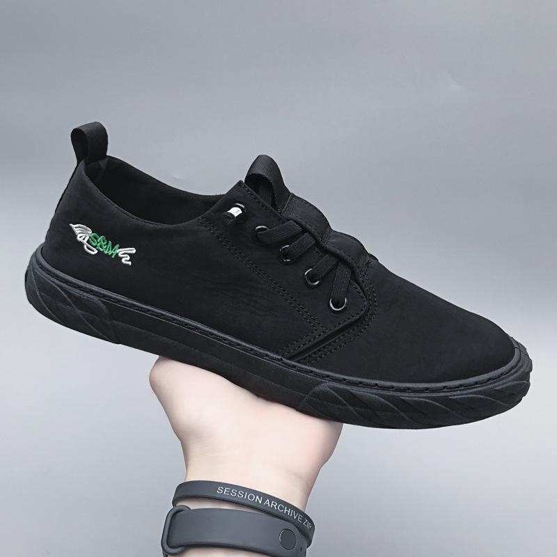 

Модные дышащие повседневные парусиновые туфли для мужчин, модные кроссовки, легкие мужские мокасины без застежек, плоские кроссовки для ходьбы на открытом воздухе для мужчин2024 44 чёрный