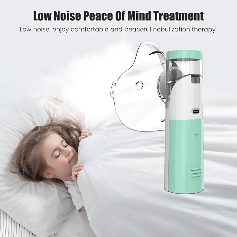 Adults Nebuliser Machine Kids Machine Adjustable Atomization Rate Inhaler Steam
