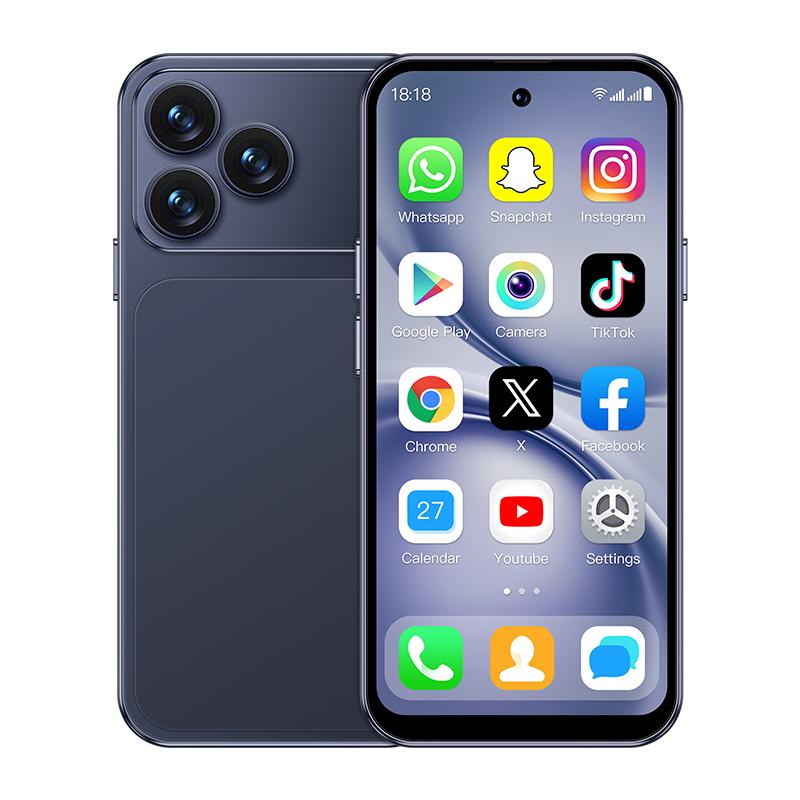 A19 Pro 4G Mini Smartphone 4.5inches MTK Quad Core 2GB RAM 16GB ROM Dual SIM 2MP Camera BLE4.0 Android 10 LTE Type-C Mobile Phone