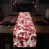 Bloody Halloween Decorative  Tablecloth Handprint Table Cover Scary Placemat  Halloween Party