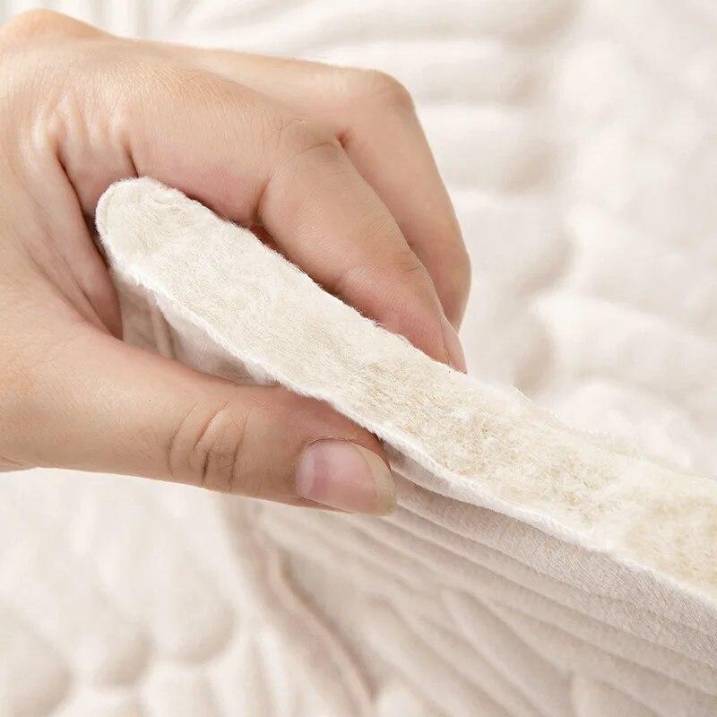 Velvet Sofa Cover Winter Thickening Non-Slip Plush Sofa Full Cover Towel Cloth Breathable Living Room Sofa Furniture Cover