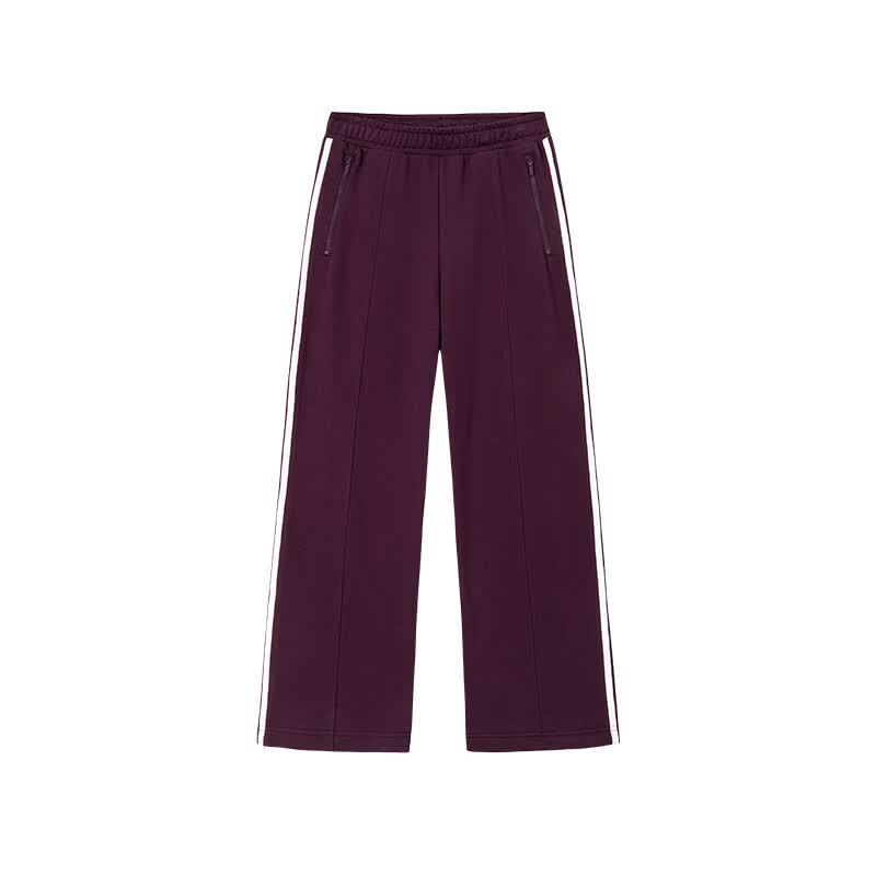 ANTA Women s Retro Striped Wide Leg Sport Pants 165/M