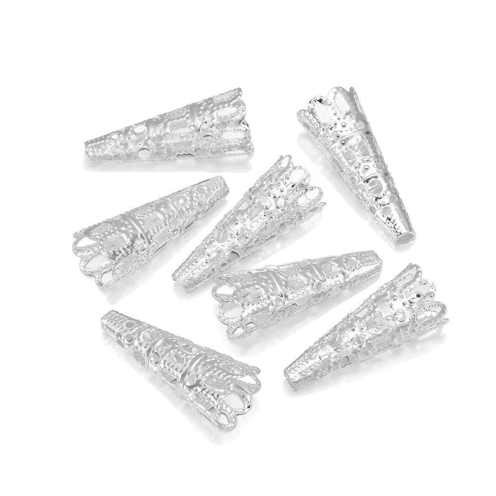 

Длинные колпачки для бусин в виде чашечек для цветов: 8x23мм DIY Ювелирные аксессуары для заколок, головных уборов, спейсеров, подвесок и россыпных бусин 23*8mm [50 pieces/pack/18g]