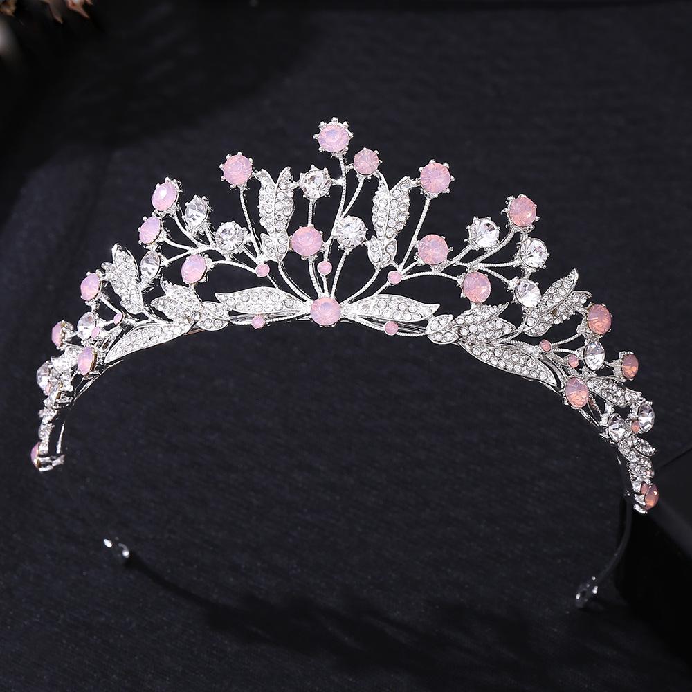 

Популярные свадебные ретро-листья со стразами, свадебная корона, аксессуары для волос, повязка на голову, свадебные аксессуары