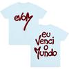 Camiseta EVOM Veigh Merch T-shirts Graphic Print Vintage Womens Short Sleeve Tee Top Y2k Clothes Summer Breathable Tee