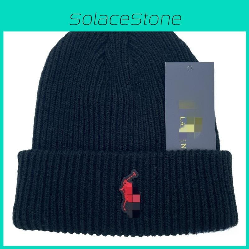 Pony Animal Embroidered Knitted Hat Versatile Thick Warm Hat For Wear Casual