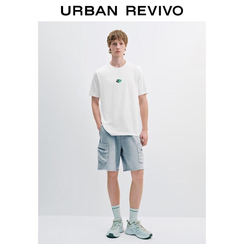 UR Men's Washed Cotton Drawstring Shorts