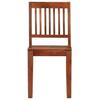 VidaXL Dining Chairs 4 Pcs Solid Mango Wood