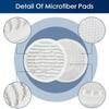Steam Mop Pads For Shark S7000amz S7001tgt Steam Scrub Hard Floor