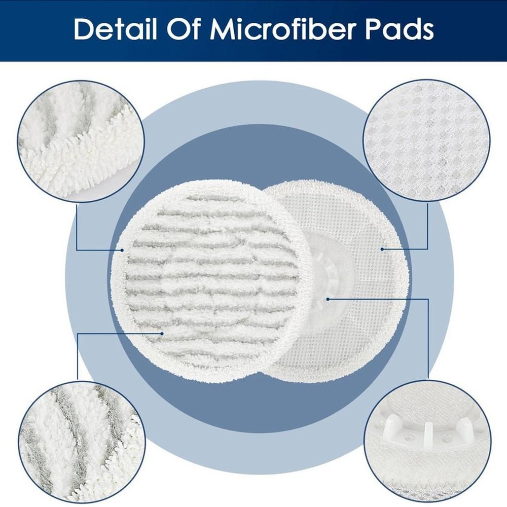 Steam Mop Pads For Shark S7000amz S7001tgt Steam Scrub Hard Floor