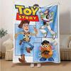 1pc, Toy Story Characters Throw Blanket Home Decor, Couch Cover, Outdoor Blanket, Gift for Friends, Flannel Throw, Suitable for Bedroom