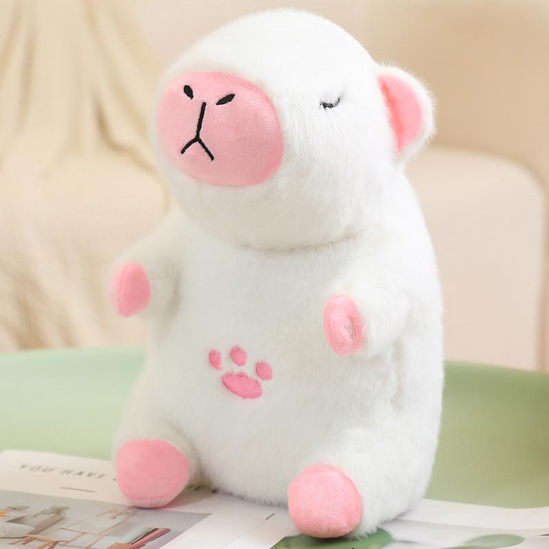 Cute And Adorable New Breathable Bear Capybara Plush Toy With Music For Kids