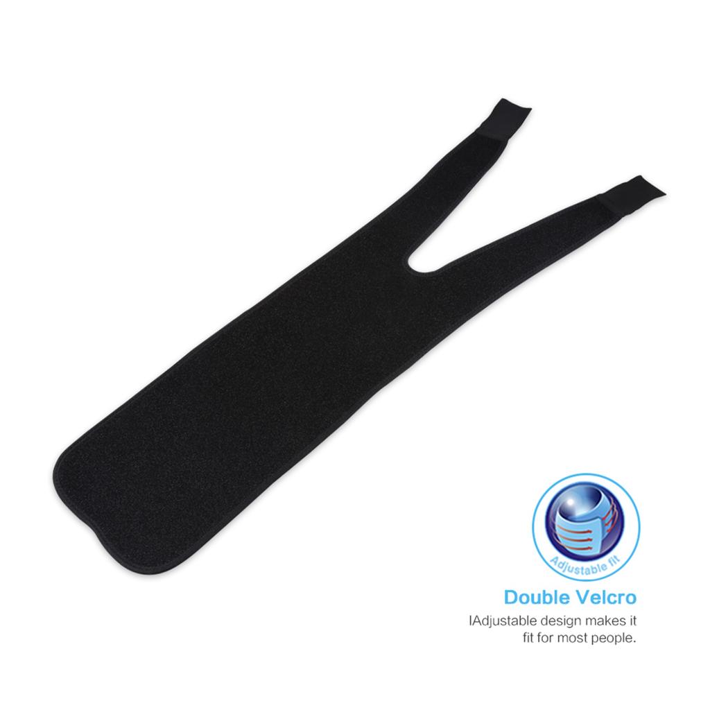 Supporto per Coscia per Sollievo dal Dolore ai Muscoli Posteriori della Coscia, Quadricipiti e Inguine, Fasciatura Compressiva Regolabile