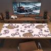 Hello Kitty2 Print  Cushion Non-slip Laptop Tablet Big Mousepad XXL Mat Mini PC Playmat With Lock edge