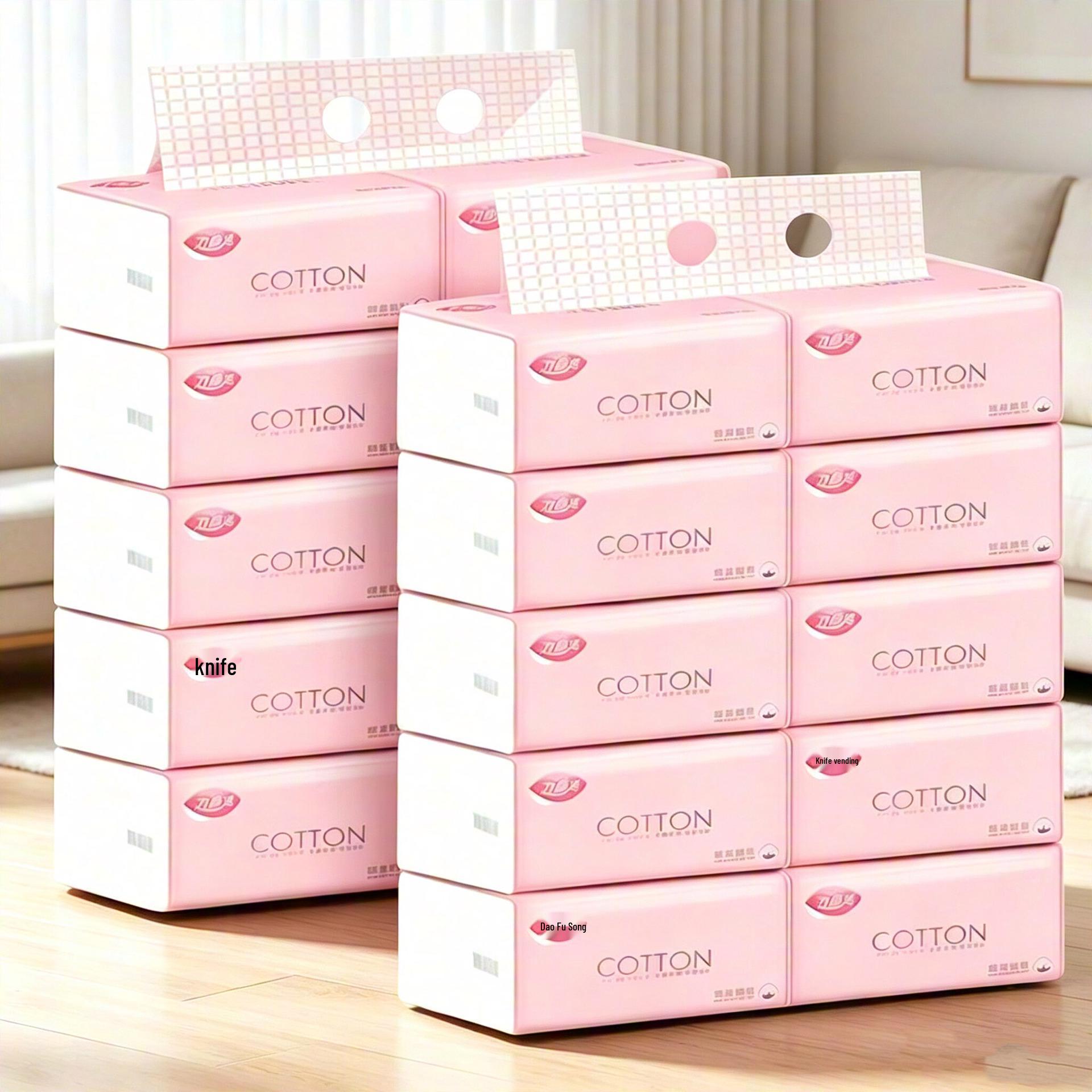Gift Pack: Ten-Pack Pull-Out Facial Tissue - Free Shipping 2 Packs, 20 Bags [Highly Recommended]