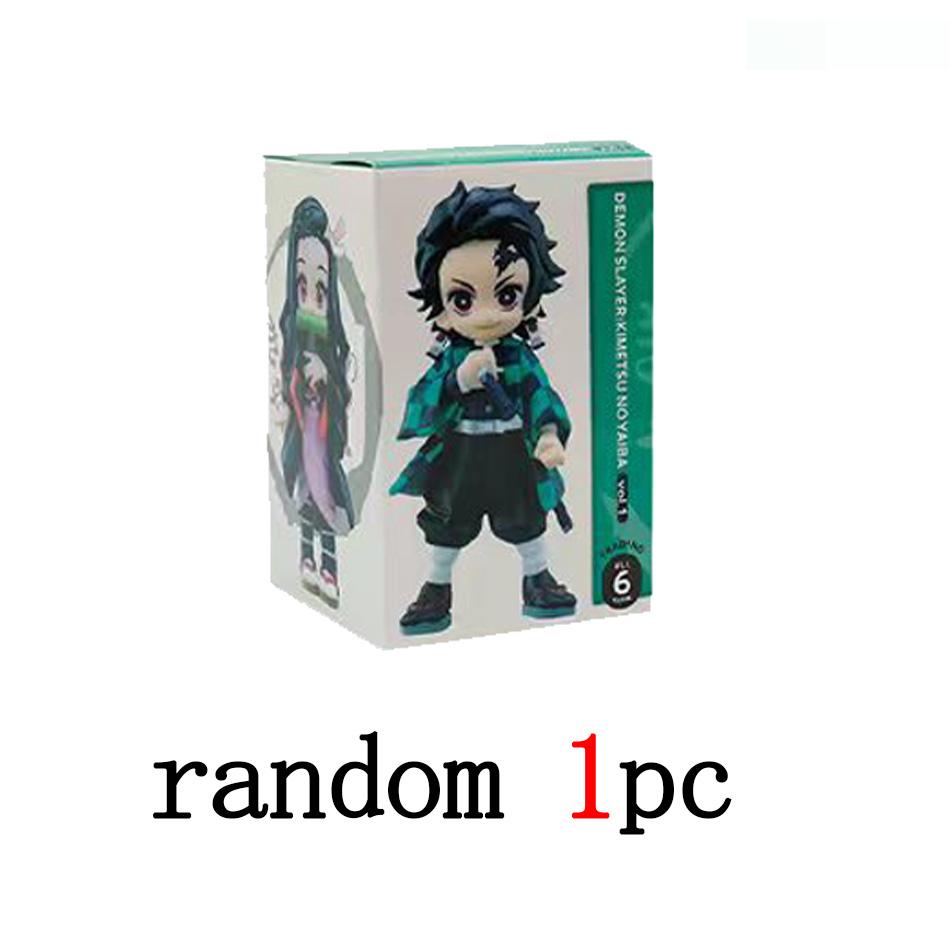 Demon Slayer Anime Figure angel Blind Box Kamado Nezuko Kochou Shinobu Figure Kimetsu No Yaiba Tsuyuri Kanawo Model Doll Toys
