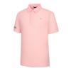 TAYLORMADE APPAREL Men'S Textured Collared Short Sleeve T-Shirt T8031To2242-403