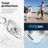 Spigen Nothing Ear (2) Clear Case with Carabiner, Anti-Loss, Scratch-Resistant Earphone Case, ACS06434 (Jet White)