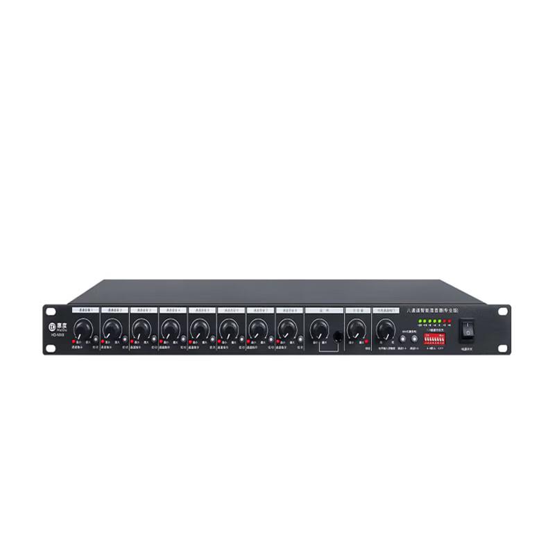 HuiDu HD-MX8 Professional 8-Channel Audio Mixer (CN version)