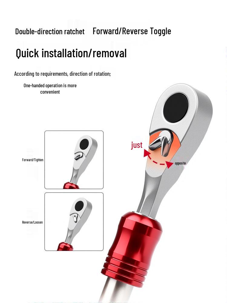 Bike Tool Kit: Ratchet Wrench, Bit Set, Tire Levers, Emergency Pump