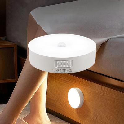 Motion Sensor LED Light USB Nightlights Chargeable Lamp for Kitchen Bedroom Stairs Hallway Cabinet Closet Wardrobe Night Lights