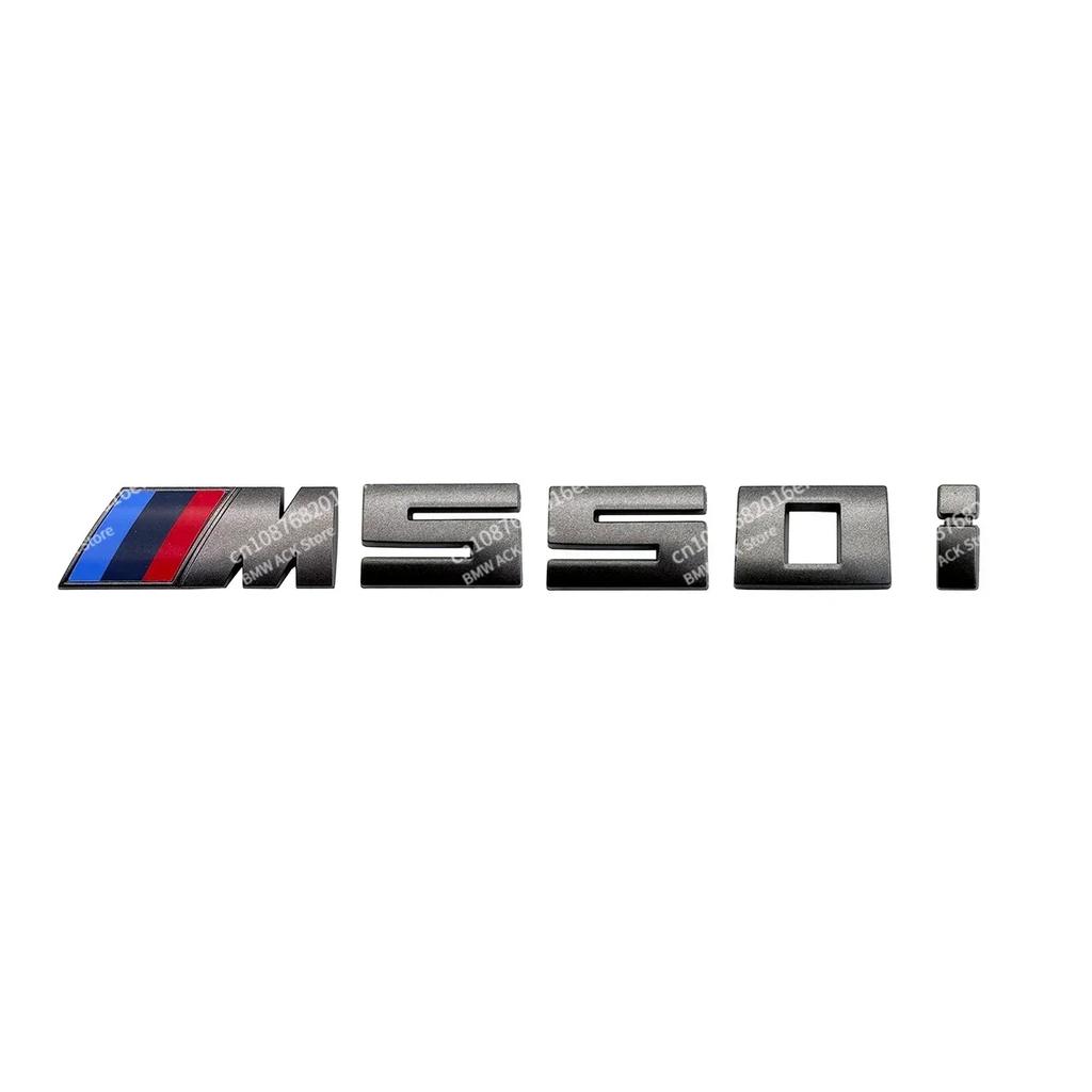 AAAPG1 3D Grey badge Letters for BMW 1 2 3 4 5 7 Series M 135 140 145 235 240 340 440 550 i d 760Li Car boot badge emblem Accessories