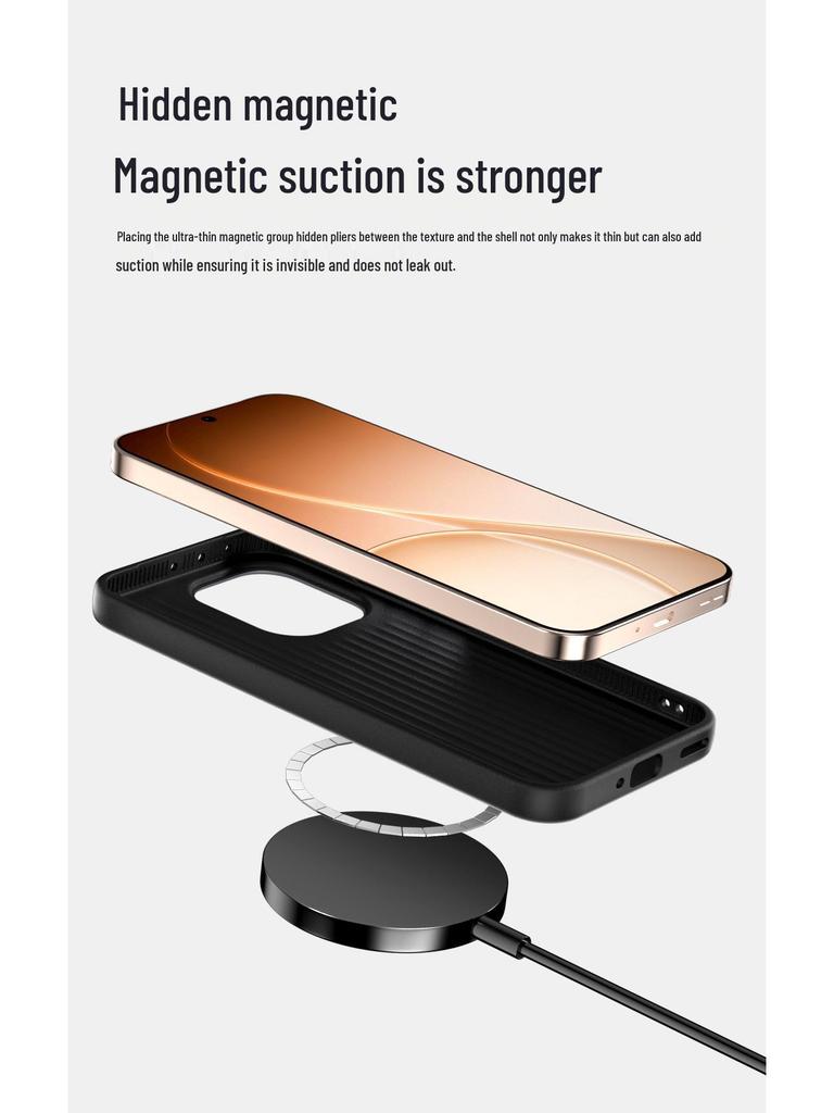 Magnetic TPU Anti-Drop Case for OPPO Reno 15/14/13
