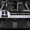 2025 Toyota Corolla Cross TPE Full Coverage Floor Mats & Accessories