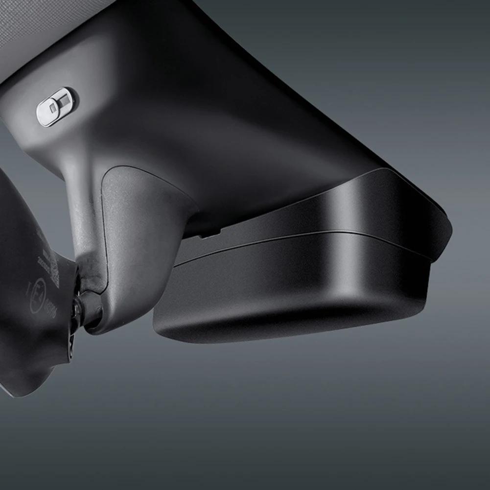 Auto-Sonnenbrillen-Organizer-Box für Tesla Model 3 für Modell Y 2020-2024, ABS, schwarzer Sonnenbrillenhalter, Brillenetui