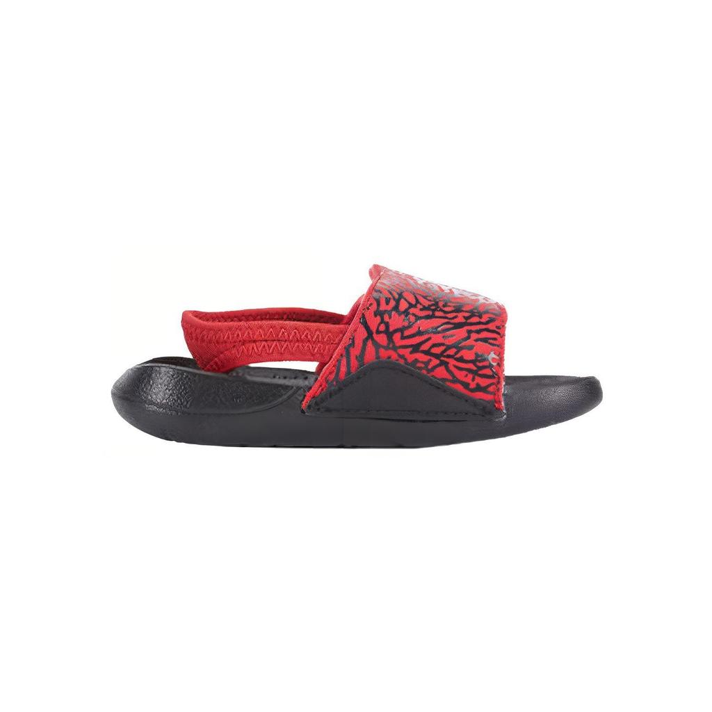 (TD) Air Jordan Hydro 7 Shoes Red/Black Baby BQ6293-600
