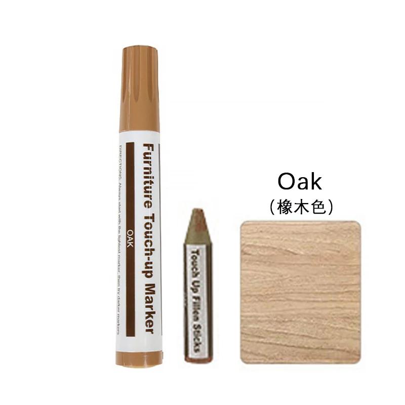 Creatieve meubelreparatiepennen Touch-up stiften Vulstiften Houtkrassen Herstelkit Patchverfstiften Houtcomposiet Reparatie