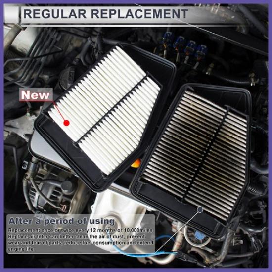 Car Engine Air Filter NoAR3Z9601B for Ford for Mustang Base,Boss 302 1 Pc