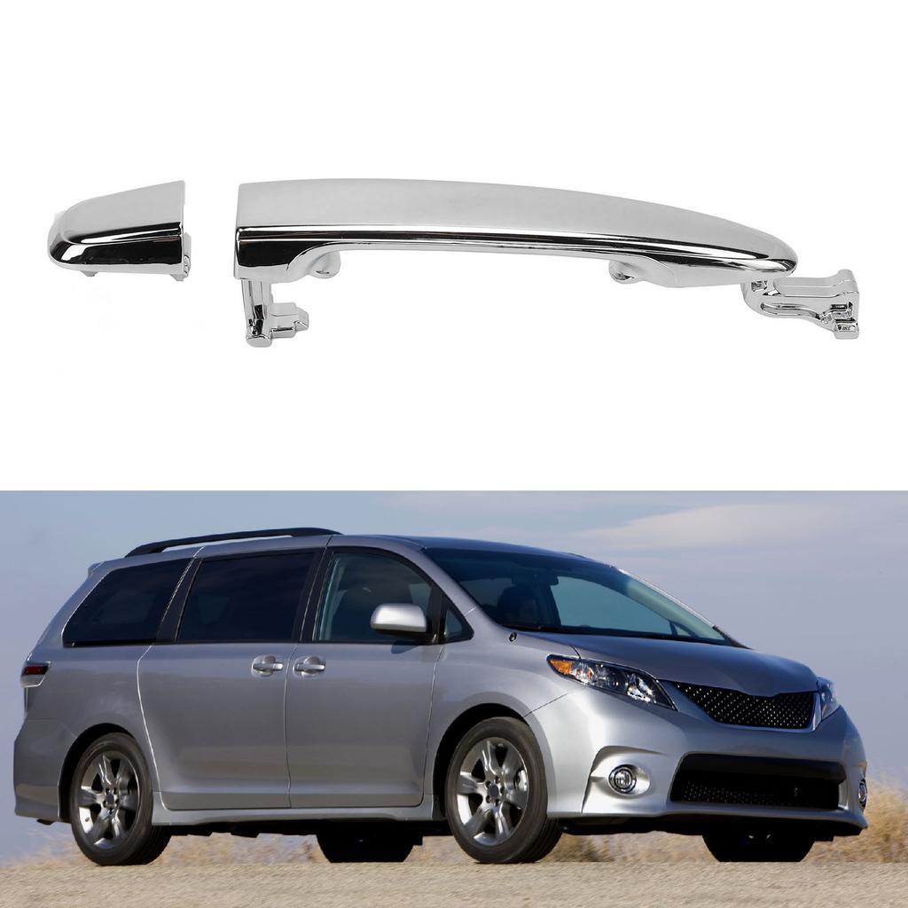 Sliding Door Handle 69213‑08020 Fadeless Outer Rear Door Handles for   XL20 2004‑2010