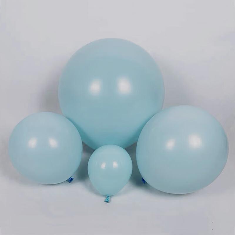 Beauty of the Sea 12-inch Ice Blue Balloons