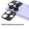 For Xiaomi Redmi Note 14 5G Hollow Lens Protector Aluminum Alloy Phone Camera Bezel Cover