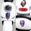 Portableb American Skull Car Stickers Scary Truck Window Skull Head Decal Skeleton Head Decals Motorcycle Helmet Decal