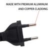 EU Power Cable 2pin Power Extension Cord for Canon Epson Printer Radio Speaker PS4 XBOX One S Desk Lamp Dell Laptop Cable 1-1.8m