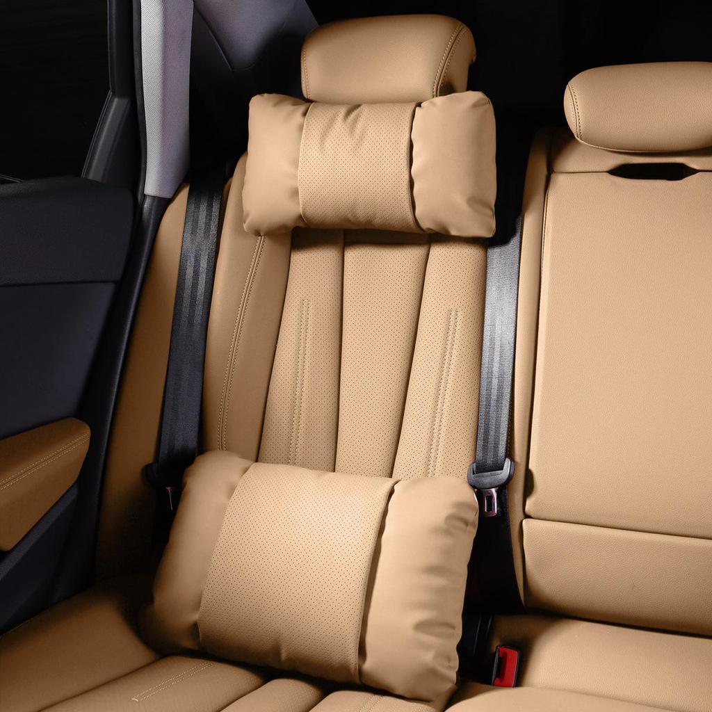 Leather Headrest Cover for Buick GL8, Encore Plus, Lingshang E5, Avia, Regal, Lu Zun, Angke Qi, and Century