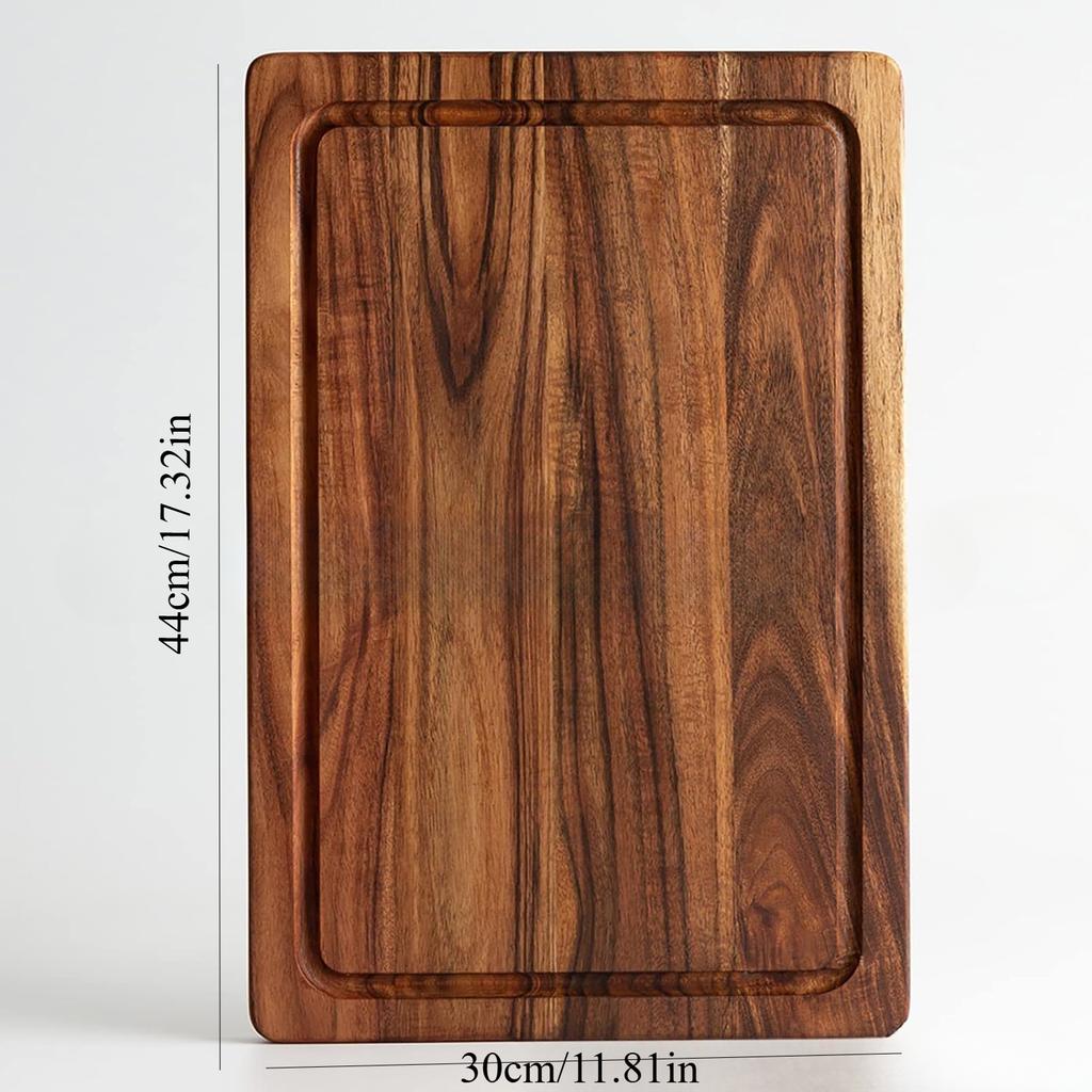 Wooden Chopping Board, Cutting Board, Wooden Butcher Block Chopping Board