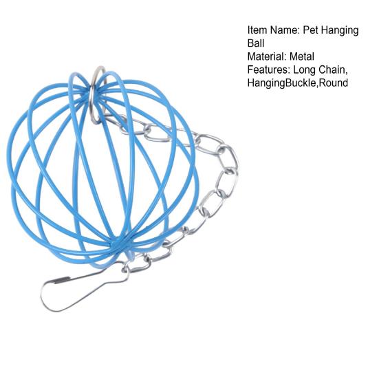 Hanging Long Chain Round Rabbit Grass Ball Mini Pet Grass Food Ball Rack Pet Supplies