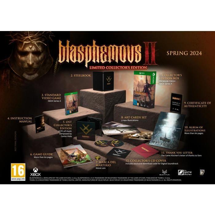 Blasphemous 2 limited collector's edition xbox