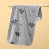 Printed Edging Face Towel