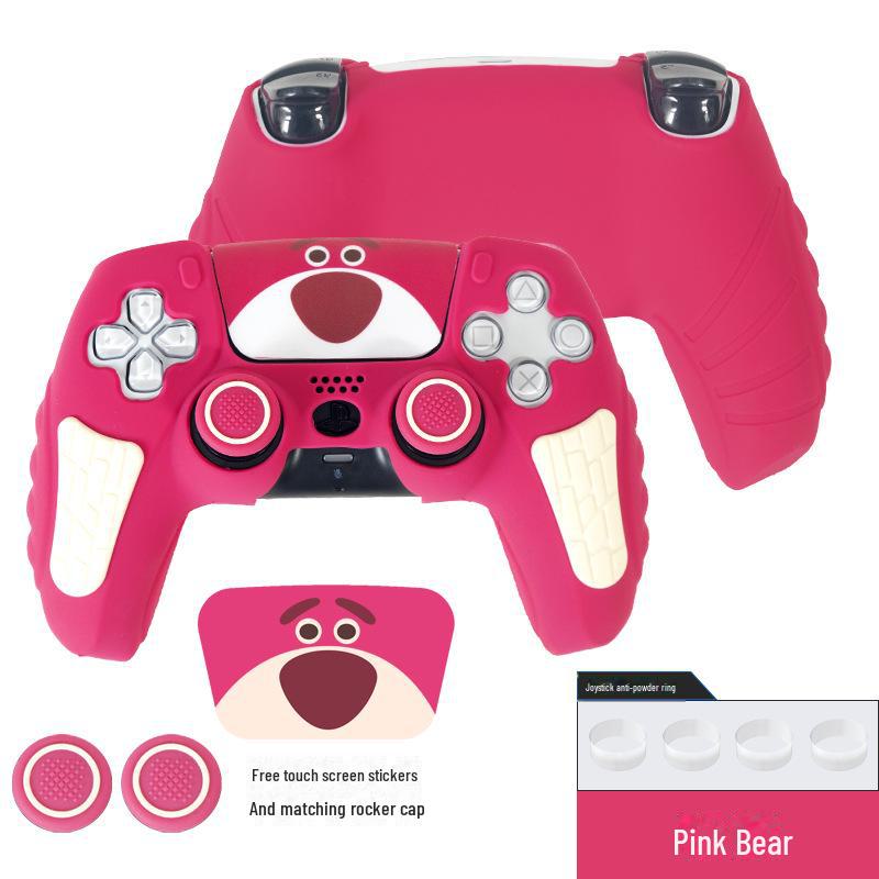 PS5 Silicone Non-Slip Sweat-Proof Controller Protective Cover for PlayStation 5