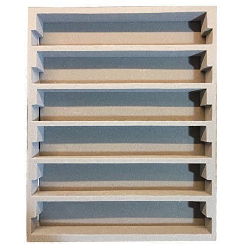 

Logifact MIWA KATO Small N Gauge Train Storage Case, Replacement Urethane Insole for 6 Cars, Gray, 220mm x 179mm x 20mm, MO002